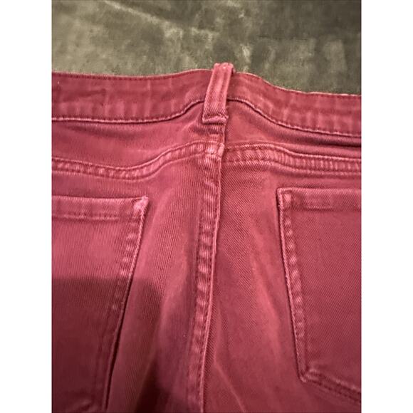 Arizona Jean Company Women's Super Skinny Jeans Burgundy Size 9 - Picture 15 of 16